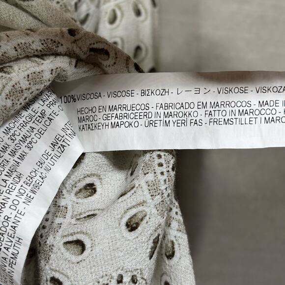 Zara Woman Eyelet Lace Dress Medium Romantic Chic Boho Indie Retro Parisian - Picture 4 of 7